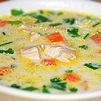 Суп куриный по-румынски Суп куриный по-румынски