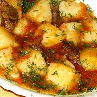 Соус мясной (С картофелем и без картофеля) Соус мясной (С картофелем и без картофеля)