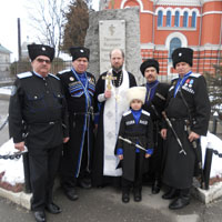 Панихида в казачьем храме в память о жертвах геноцида Панихида в казачьем храме в память о жертвах геноцида